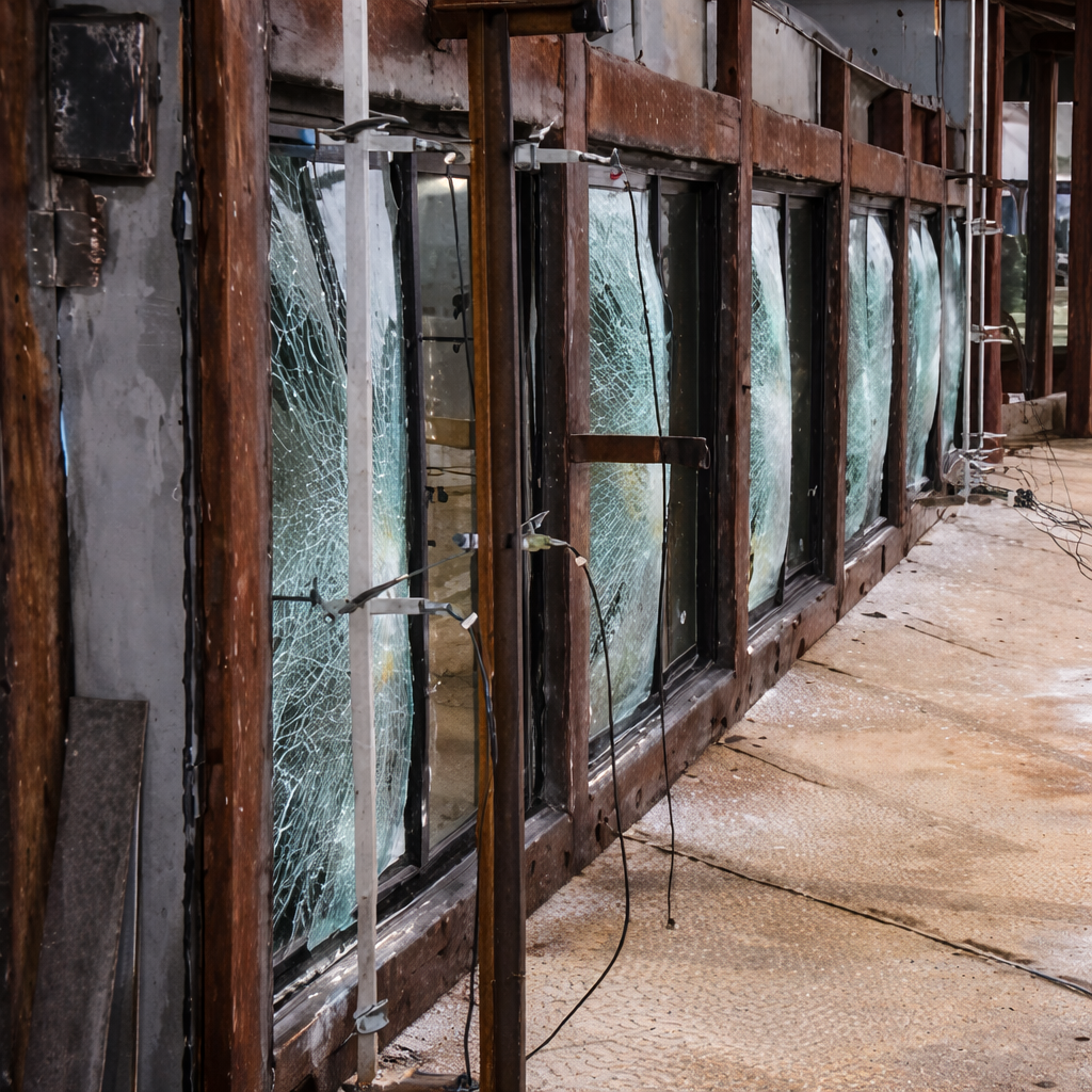 Anti wind pressure detection